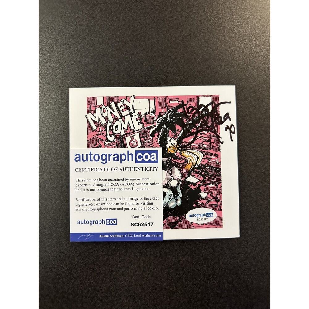 SIGNED Iggy Azalea - Money Come CD Authentic Autograph w/ COA ACOA #SC62517